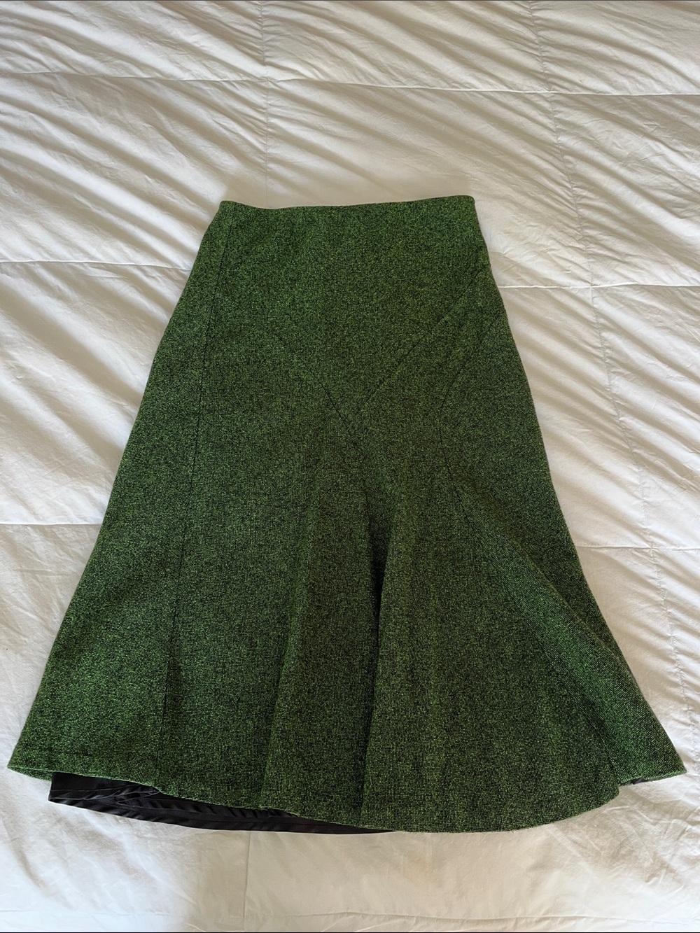 Vintage Josephine Chaus Silk Wool Skirt